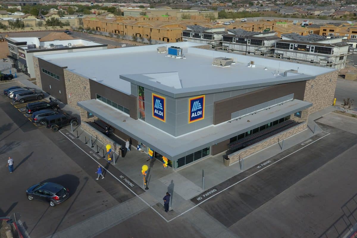 Construction Case Study ALDI Gilbert & Peoria, AZ